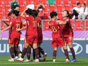 中国U20女足5-0新喀里多尼亚女足U20迎开门红,黄嘉欣戴帽